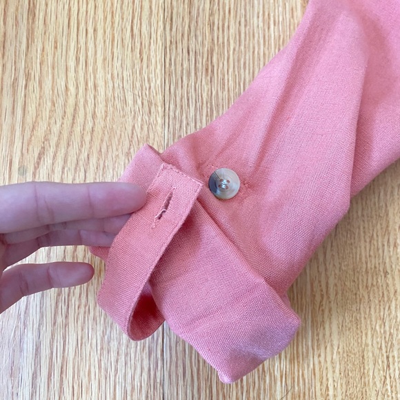 Coral Colored Blouse - Picture 8 of 9